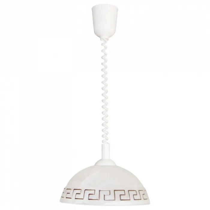 Подвесной светильник Arte Lamp Cucina A6631SP-1WH Цвет арматуры белый Цвет плафонов белый от ImperiumLoft