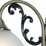 Бра Arte Lamp Spica A3037AP-1AB Цвет арматуры Коричневый Цвет плафонов Белый от ImperiumLoft
