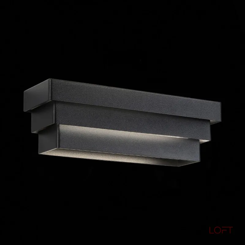 Накладной светильник ST-Luce Grecci SL1588.401.01 Цвет арматуры черный Цвет плафонов белый