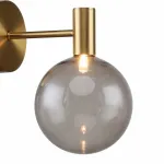 Бра Favourite Eternity 2765-1W Цвет арматуры латунь Цвет плафонов коричневый от ImperiumLoft