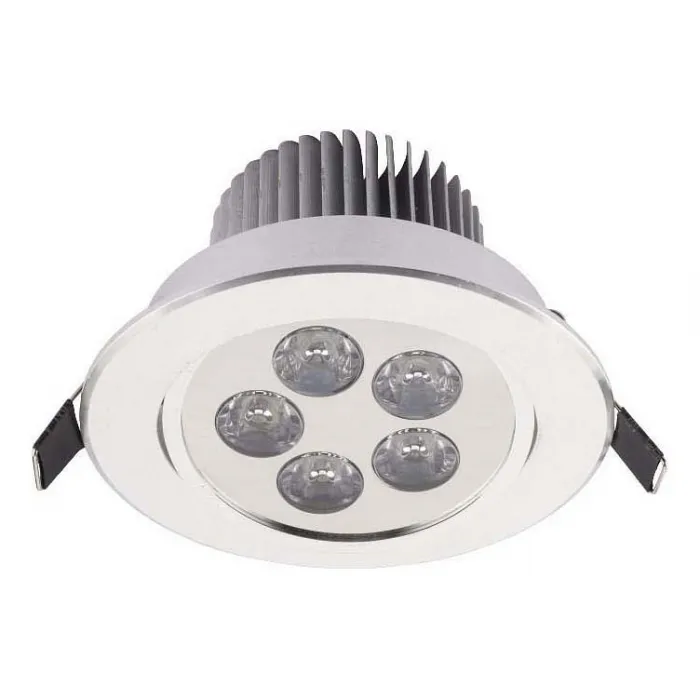 Встраиваемый светильник Nowodvorski Downlight Led 6822 Цвет арматуры серебро Цвет плафонов серебро от ImperiumLoft