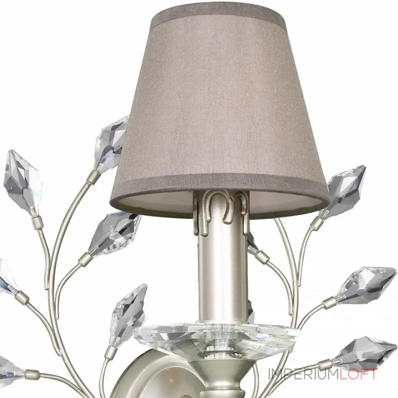 Бра Favourite Laurel 2173-1W Цвет плафонов серый Цвет арматуры золото от ImperiumLoft Бра Favourite Laurel 2173-1W Цвет плафонов серый Цвет арматуры золото от ImperiumLoft