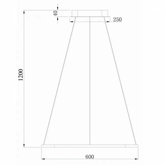 Подвесной светильник Donolux 111024 S111024/1SQ 45W White Out Цвет плафонов белый Цвет арматуры белый от ImperiumLoft