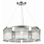Подвесная люстра ST-Luce Velletri SL1627.103.07 Цвет арматуры серый Цвет плафонов неокрашенный от ImperiumLoft