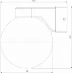 Бра Elektrostandard Луна a062857