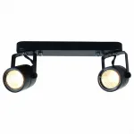 Бра Arte Lamp Lente A1310PL-2BK Цвет арматуры черный Цвет плафонов черный от ImperiumLoft