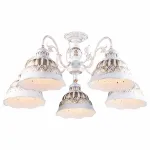Люстра на штанге Arte Lamp Chiesa A2814PL-5WG Цвет арматуры золото Цвет плафонов золото от ImperiumLoft