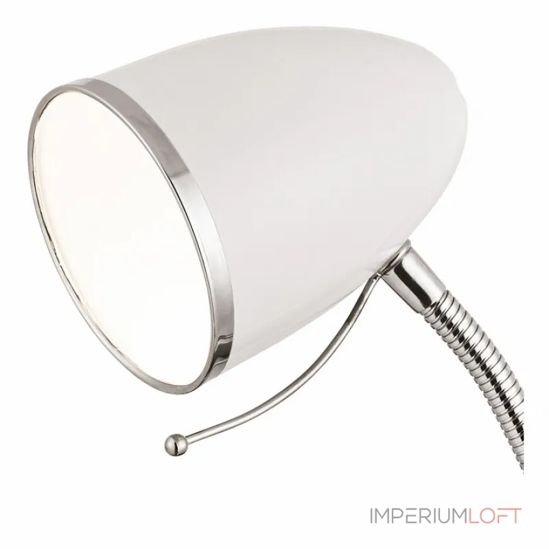 Настольная лампа офисная Arte Lamp Cosy A6145LT-1WH Цвет арматуры хром Цвет плафонов хром от ImperiumLoft Настольная лампа офисная Arte Lamp Cosy A6145LT-1WH Цвет арматуры хром Цвет плафонов хром от ImperiumLoft