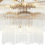 Подвесная люстра Stilfort Seauty 2121/03/12P Цвет плафонов прозрачный Цвет арматуры латунь