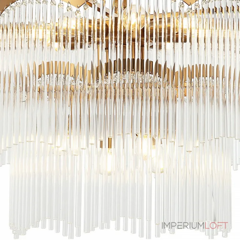 Подвесная люстра Stilfort Seauty 2121/03/12P Цвет плафонов прозрачный Цвет арматуры латунь Подвесная люстра Stilfort Seauty 2121/03/12P Цвет плафонов прозрачный Цвет арматуры латунь