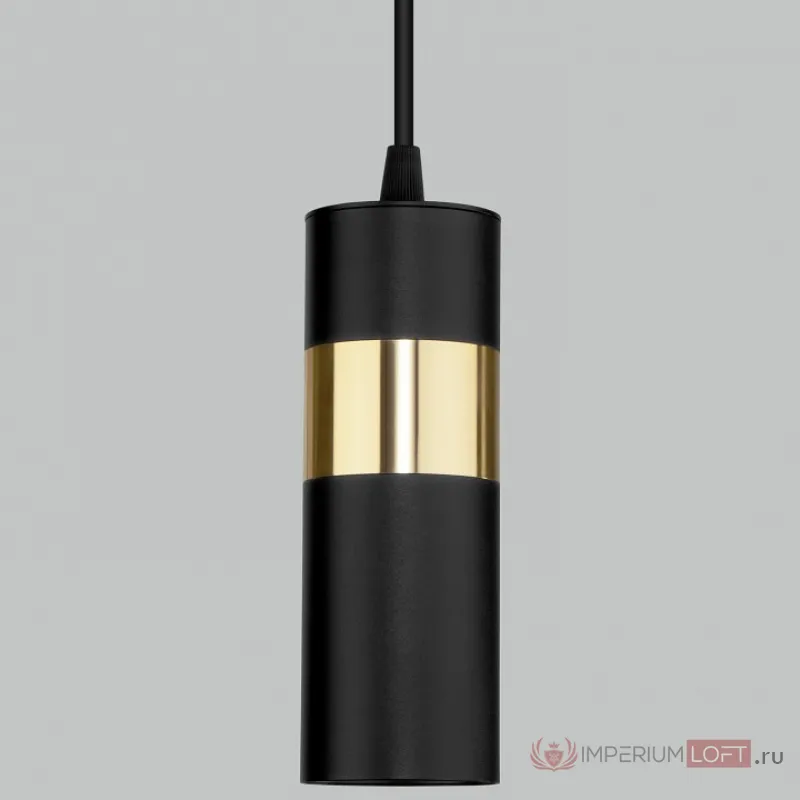 Подвесной светильник Eurosvet Viero 50096/1 черный/золото от ImperiumLoft