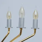 Люстра на штанге MW-Light Атмосфера 699010906 Цвет арматуры золото Цвет плафонов белый от ImperiumLoft