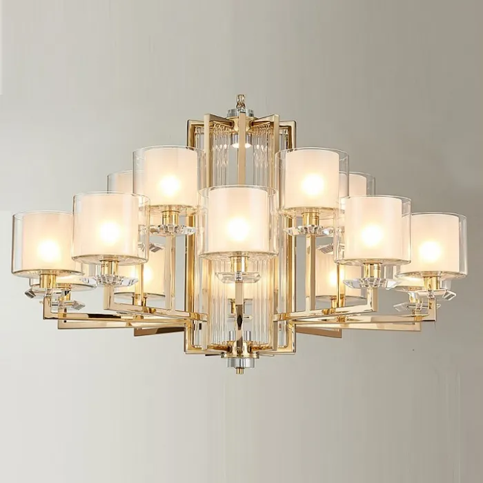Подвесная люстра Newport 4410+5/C gold от ImperiumLoft