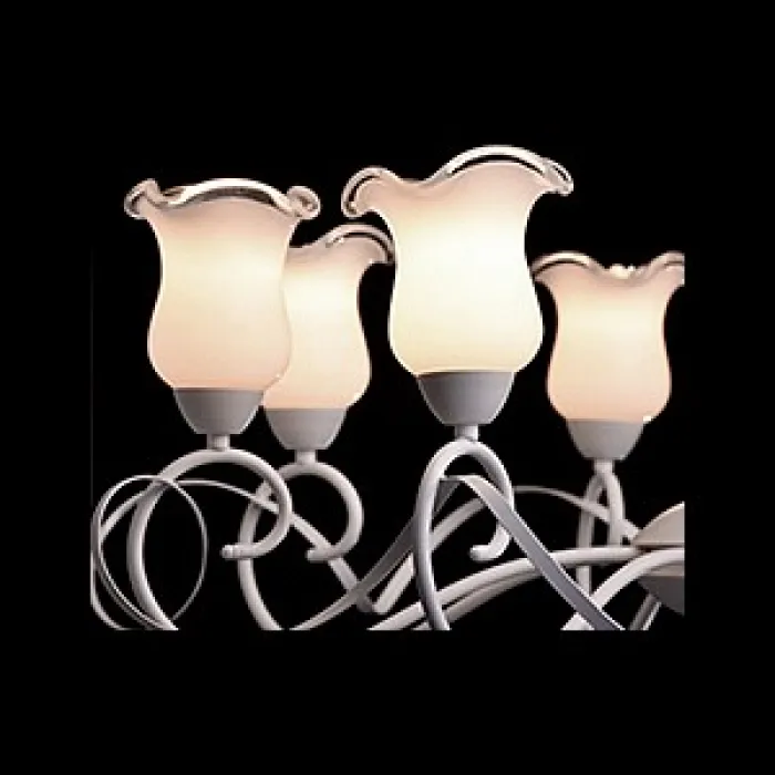 Подвесная люстра MW-Light Эллегия 1 303010808 Цвет арматуры белый Цвет плафонов белый от ImperiumLoft