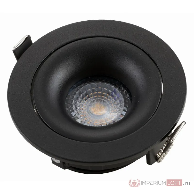 Встраиваемый светильник Denkirs Roto DK2120-BK от ImperiumLoft