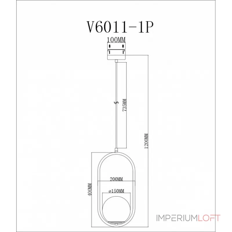 Подвесной светильник Moderli Klaster V6011-1P