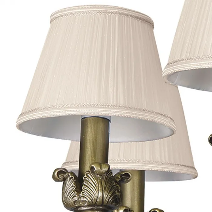 Подвесная люстра Lightstar Antique 783081 Цвет арматуры бронза Цвет плафонов кремовый от ImperiumLoft