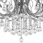 Подвесная люстра Osgona Elegante 708084 Цвет арматуры хром Цвет плафонов прозрачный от ImperiumLoft