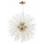 Подвесная люстра Stilfort Salut 2123/03/16P Цвет плафонов прозрачный Цвет арматуры золото