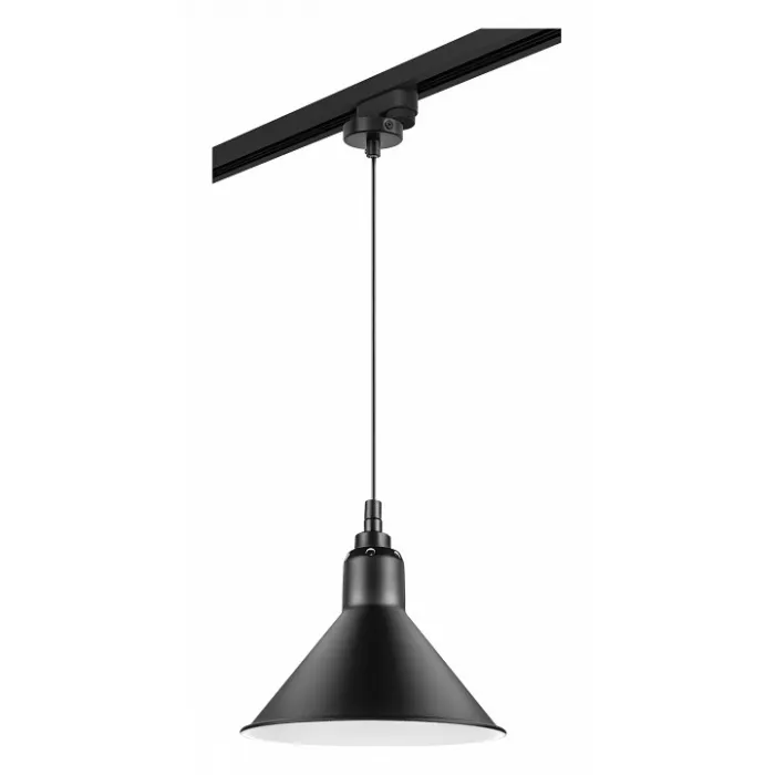 Переходник для трека Lightstar Barra 592007 Цвет арматуры черный Цвет плафонов прозрачный от ImperiumLoft