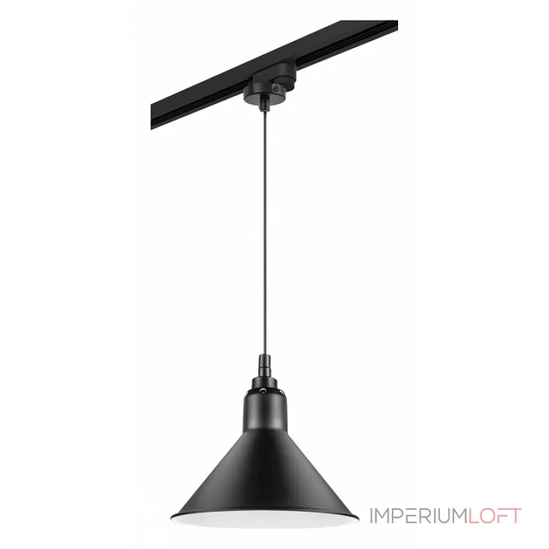 Переходник для трека Lightstar Barra 592007 Цвет арматуры черный Цвет плафонов прозрачный
