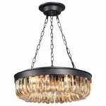 Подвесной светильник DeLight Collection Crystal Black KR0295P-5 black от ImperiumLoft