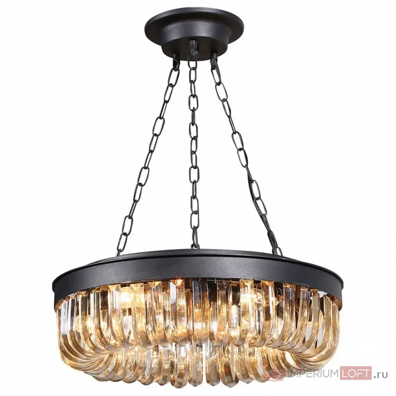 Подвесной светильник DeLight Collection Crystal Black KR0295P-5 black от ImperiumLoft
