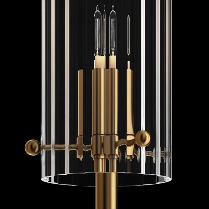 Бра Maytoni Arco MOD223WL-02BS Цвет арматуры латунь Цвет плафонов прозрачный от ImperiumLoft