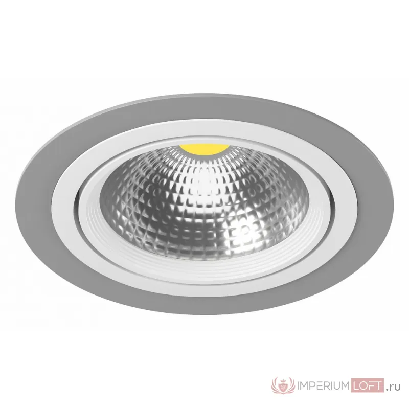 Встраиваемый светильник Lightstar Intero 111 i91906 Цвет арматуры серый от ImperiumLoft