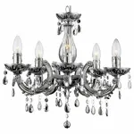 Подвесная люстра Globo Cuimbra II 63117-5 Цвет арматуры хром Цвет плафонов прозрачный от ImperiumLoft