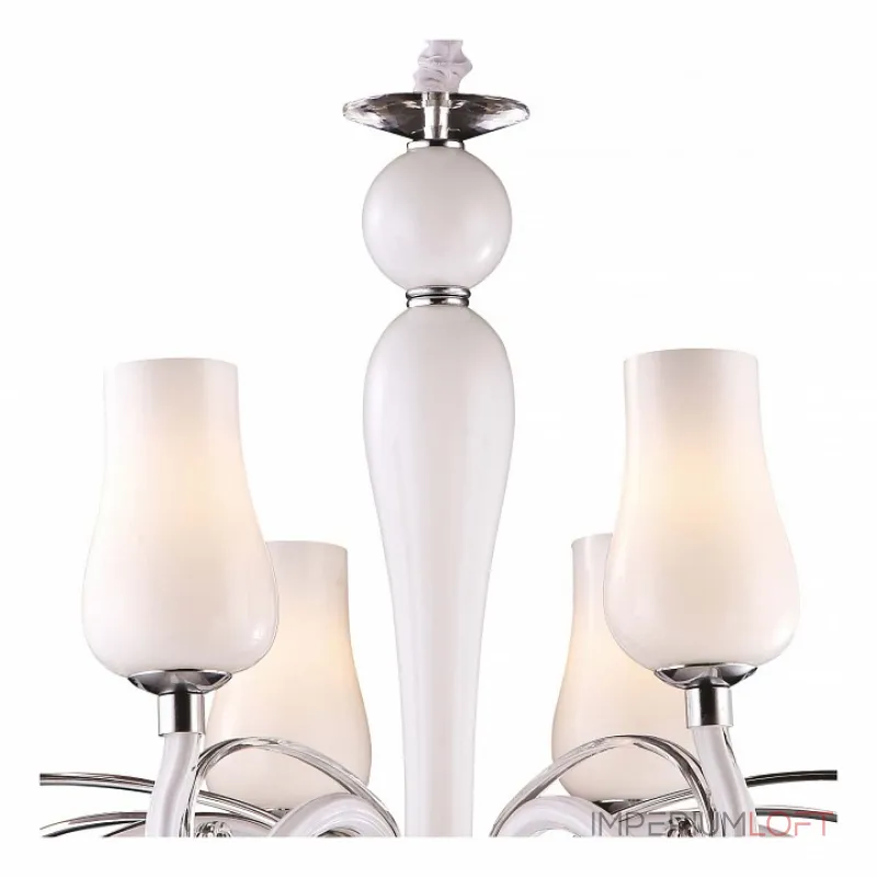 Подвесная люстра Arte Lamp Biancaneve A8110LM-8WH