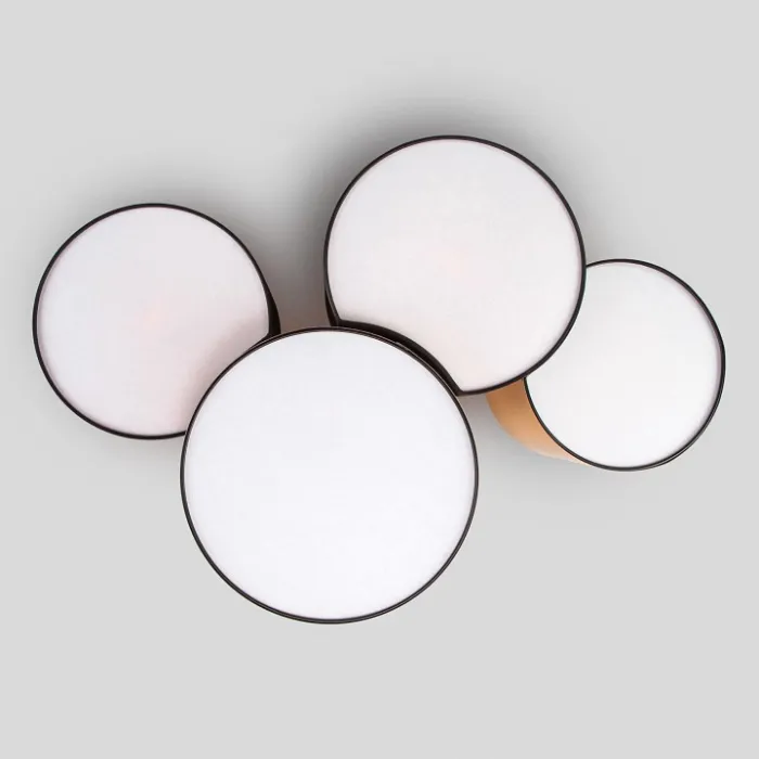 Накладной светильник TK Lighting Mona 3446 Mona Black/Gold Цвет плафонов золото от ImperiumLoft