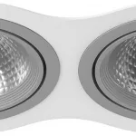 Встраиваемый светильник Lightstar Intero 111 i936090909 Цвет арматуры серый от ImperiumLoft