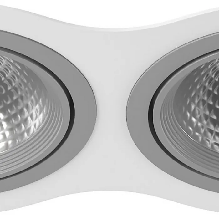 Встраиваемый светильник Lightstar Intero 111 i936090909 Цвет арматуры серый от ImperiumLoft