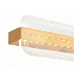 Накладной светильник Vele Luce Futuro VL7224W01 Цвет арматуры золото Цвет плафонов белый