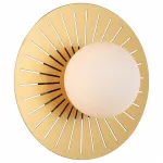 Бра Favourite Sonnenblume 2356-1W Цвет арматуры золото Цвет плафонов белый от ImperiumLoft Бра Favourite Sonnenblume 2356-1W Цвет арматуры золото Цвет плафонов белый от ImperiumLoft