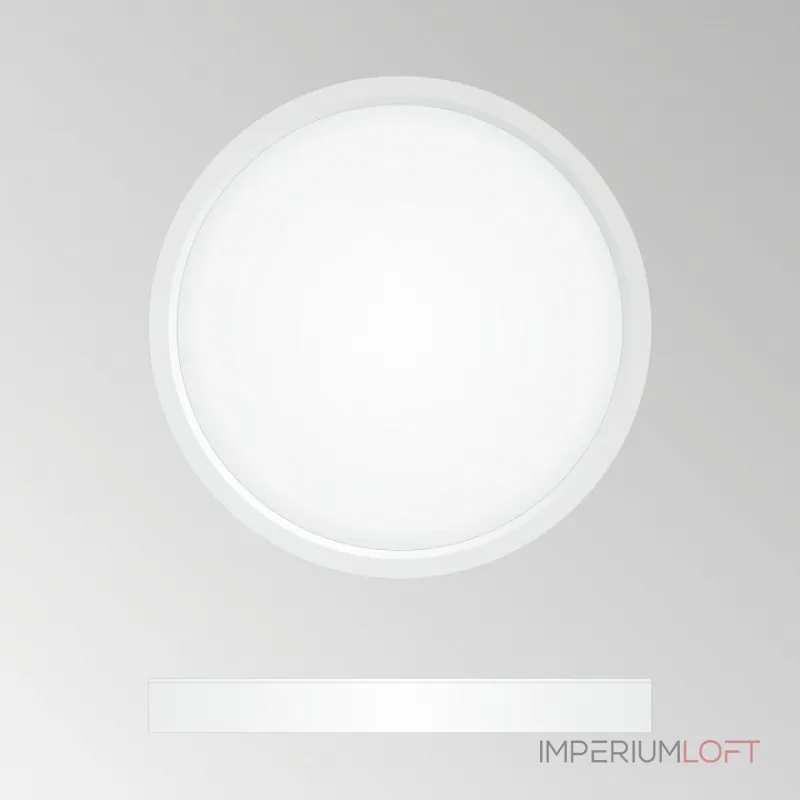 Накладной светильник Citilux Бейсик CL738180V Белый , плафон Белый