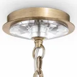 Подвесная люстра Maytoni Luxe H006PL-05G Цвет арматуры золото Цвет плафонов белый от ImperiumLoft