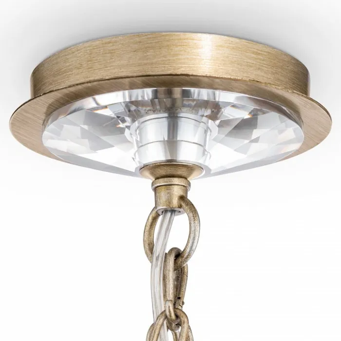 Подвесная люстра Maytoni Luxe H006PL-05G Цвет арматуры золото Цвет плафонов белый от ImperiumLoft