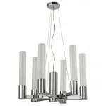 Подвесная люстра Newport 7270 7276/C chrome Цвет арматуры хром Цвет плафонов разноцветный от ImperiumLoft