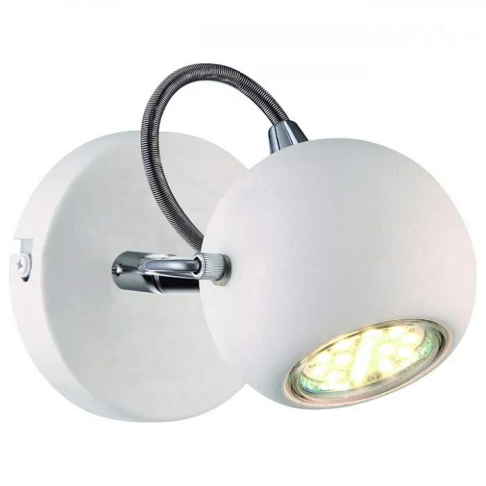 Спот Arte Lamp Spia A9128AP-1WH Цвет арматуры белый Цвет плафонов белый от ImperiumLoft