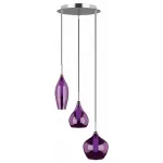 Подвесной светильник Lightstar Pentola 803059 Цвет арматуры хром Цвет плафонов фиолетовый от ImperiumLoft