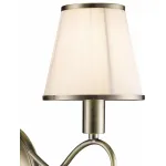 Бра Arte Lamp Logico A1035AP-2AB Цвет арматуры бронза Цвет плафонов белый
