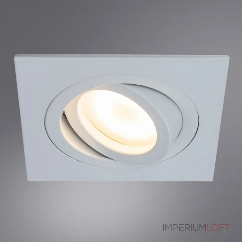 Встраиваемый светильник Arte Lamp Tarf A2168PL-1WH Цвет арматуры Белый Встраиваемый светильник Arte Lamp Tarf A2168PL-1WH Цвет арматуры Белый
