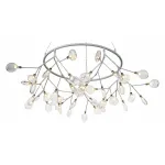 Подвесная люстра ST-Luce Riccardo SL411.533.45 Цвет арматуры белый Цвет плафонов прозрачный от ImperiumLoft