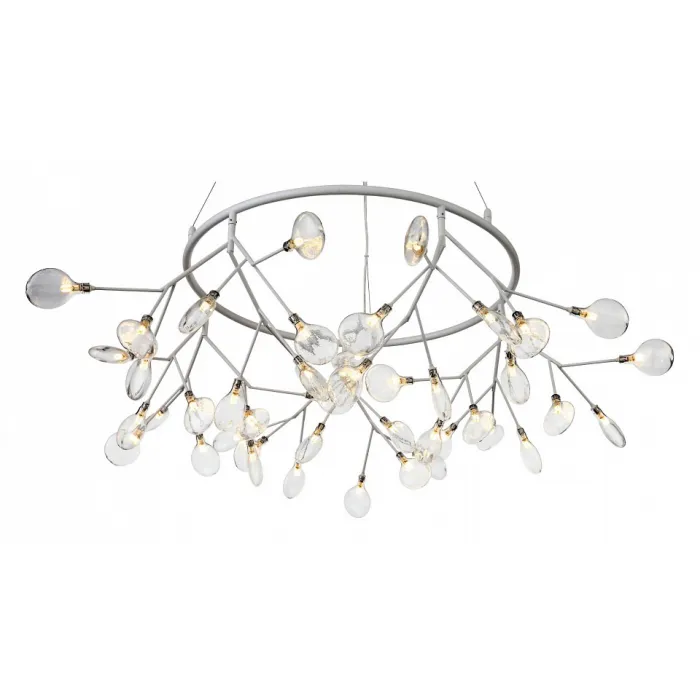 Подвесная люстра ST-Luce Riccardo SL411.533.45 Цвет арматуры белый Цвет плафонов прозрачный от ImperiumLoft