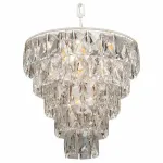 Подвесной светильник Vitaluce V5262 V5262-0/20+1 Цвет арматуры белый Цвет плафонов прозрачный от ImperiumLoft