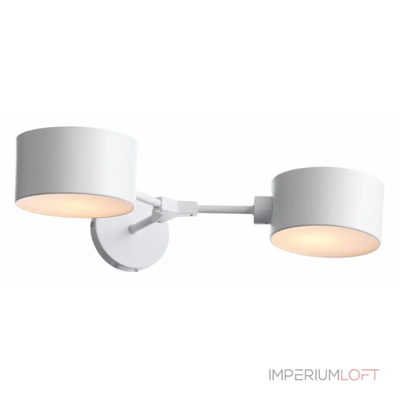 Бра EVOLUCE Gimento SLE183501-02 Цвет арматуры белый Цвет плафонов белый