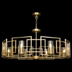 Подвесная люстра Maytoni Bowi H009PL-08G Цвет арматуры золото Цвет плафонов прозрачный от ImperiumLoft