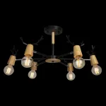 Люстра на штанге Loft it Sven 10024/6 Black от ImperiumLoft